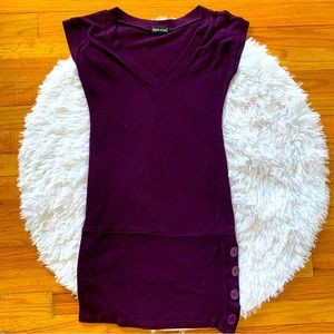 Wet Seal button sweater dress